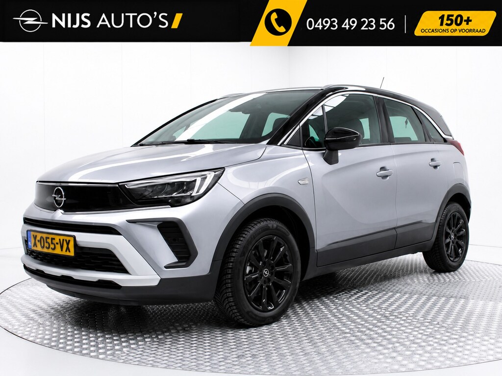 Opel Crossland 1.2 Turbo Elegance 130 pk | climate control | pdc v/a + camera | navi fullmap | carplay | cruise control | bluetooth | stoel/stuur verwarming