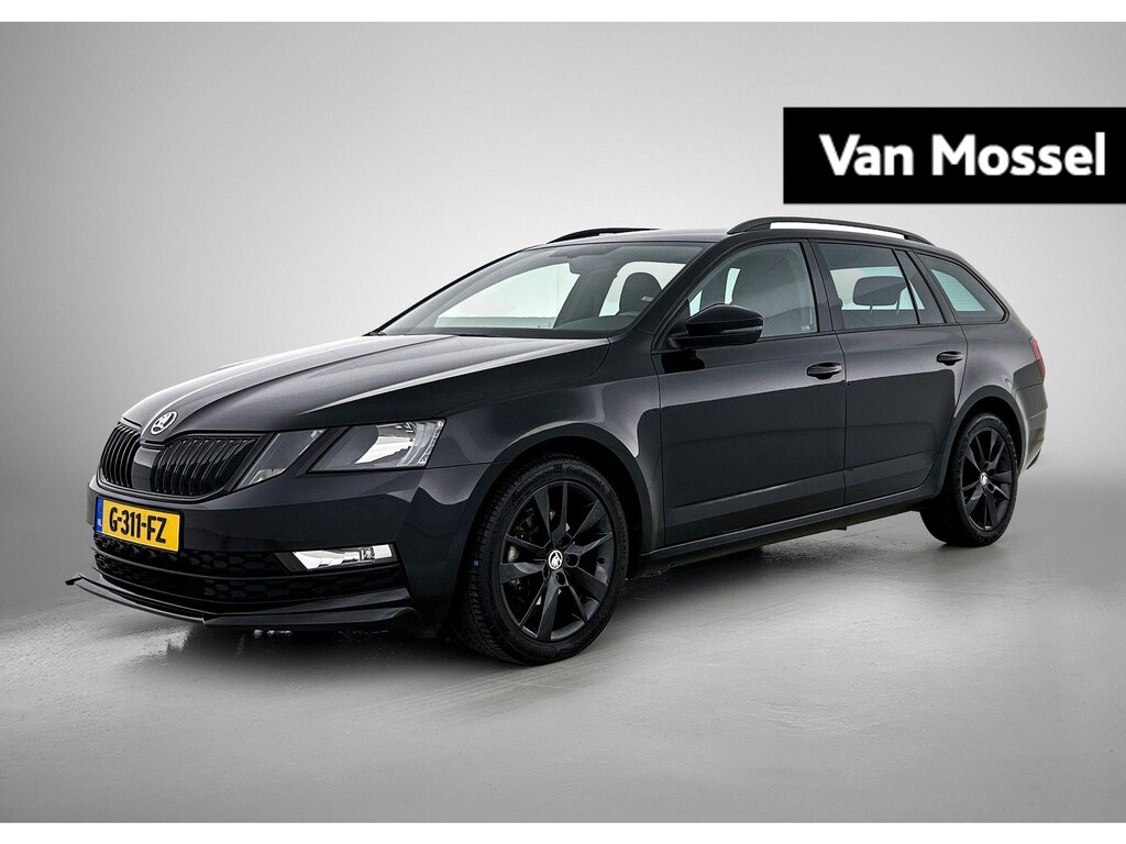 Skoda Octavia Combi 1.0 TSI Greentech Sport Business | CLIMATE CONTROL | CRUISE CONTROL | PARKEERSENSOREN | APPLE CARPLAY | LMV | BLACK ON BLACK |