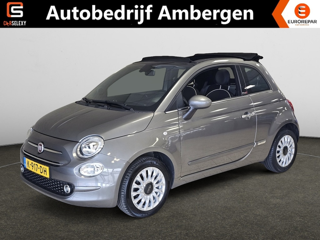 Fiat 500C 1.2 (70Pk) Lounge Cruise, Clima, Navi Géén Afleverkosten