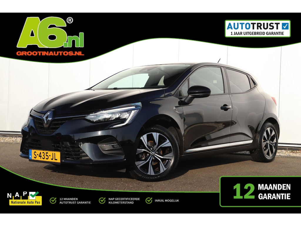 Renault Clio 1.0 TCe 90 Evolution 16 inch LMV Navigatie Carplay Android Airco Cruise Control Rijstrooksensor Parkeersensor Getint Glas