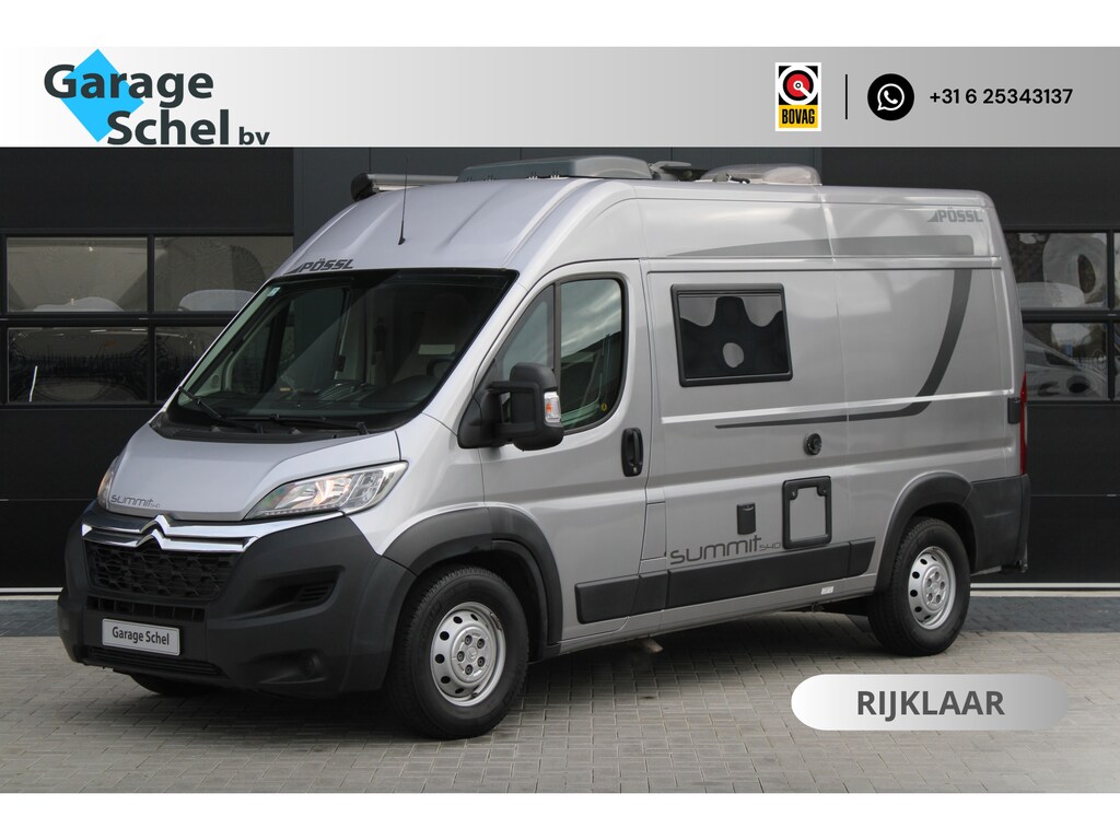 Pössl Summit 540 - Airco - Fietsendrager - Cruise - Camera - Bluetooth - Bearlock - Rijklaar