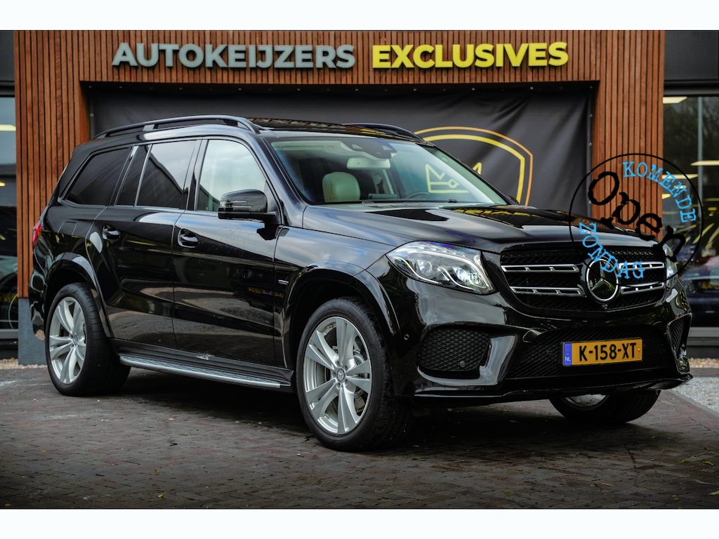 Mercedes-Benz GLS 400 4MATIC Panoramadak Adapt. Cruise Designo 360Cam Trekhaak 7 Persoons