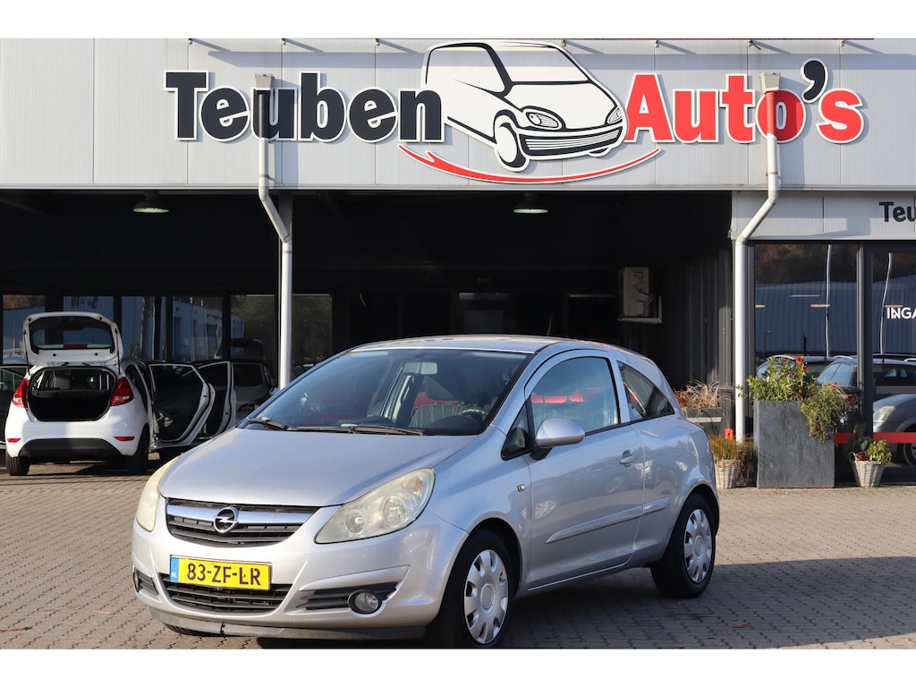 Opel Corsa 1.4-16V Enjoy Airco, Elektrische ramen, APK tot 17-10-2026