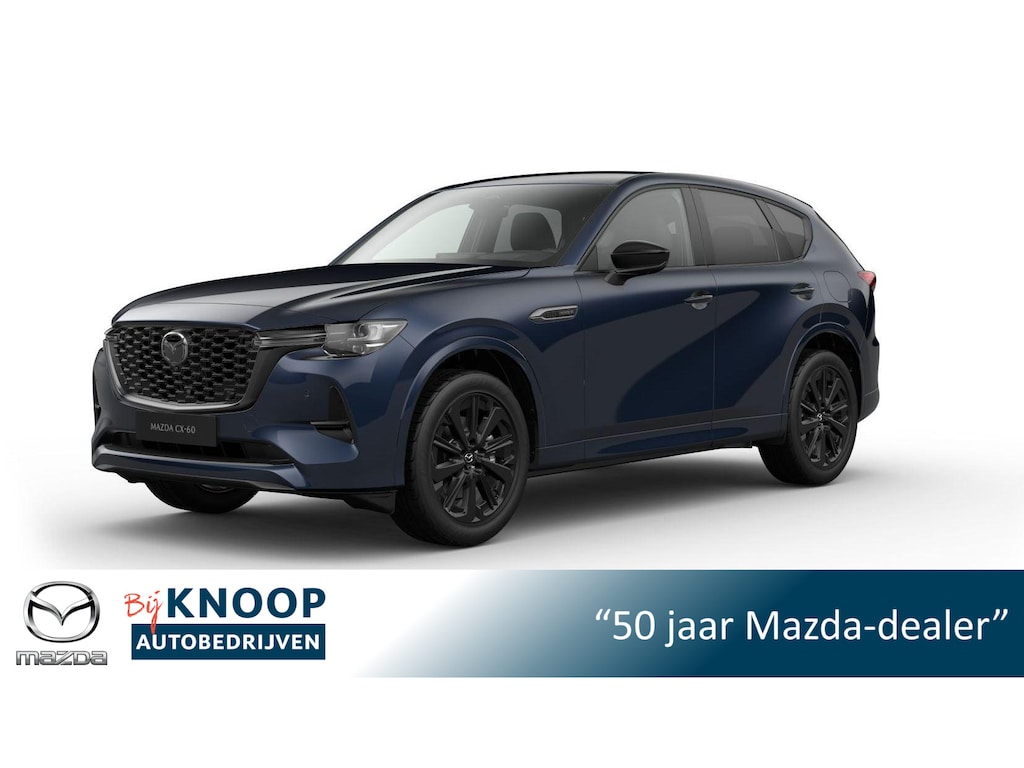 Mazda CX-60 2.5 e-SkyActiv PHEV Homura Plus Modeljaar 2026| € 3.500,- VOORRAADKORTING