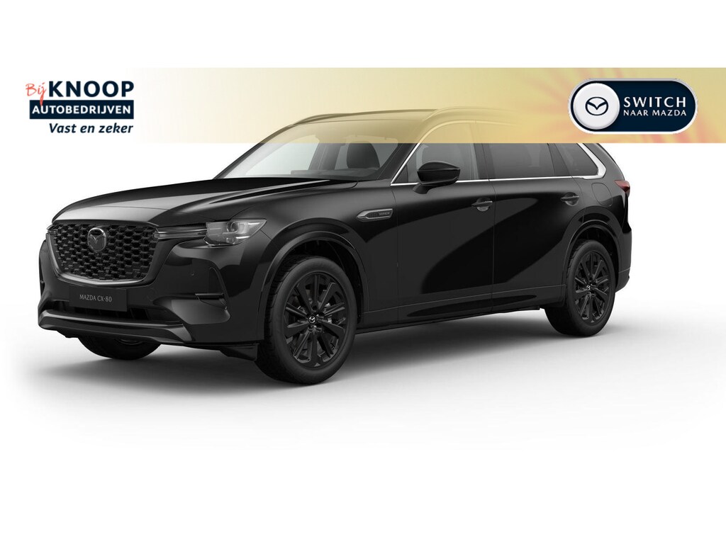 Mazda CX-80 2.5 e-SkyActiv PHEV Homura Plus 7-pers. | Modeljaar 2026 | € 3.500,- VOORRAADKORTING!