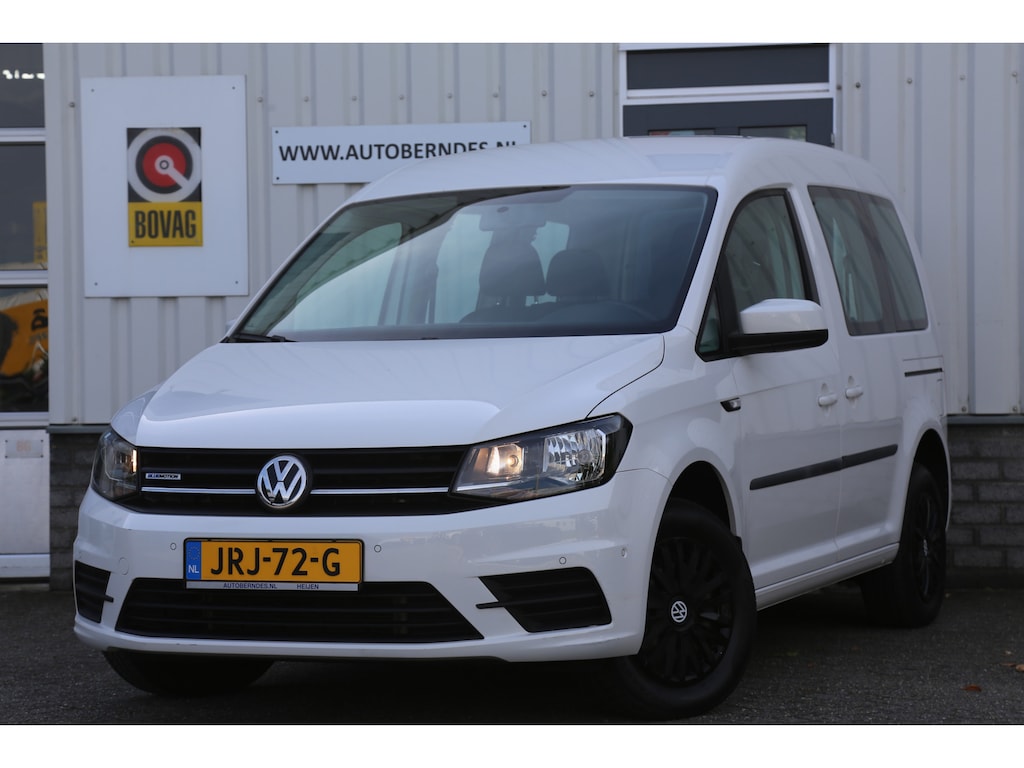 Volkswagen Caddy 1.4 TGI Trendline 5 Persoons Automaat*Perfect VW Onderh.*2x zijschuifdeur/Stoelverw./Climate-Control/Parkeersens.V+A*