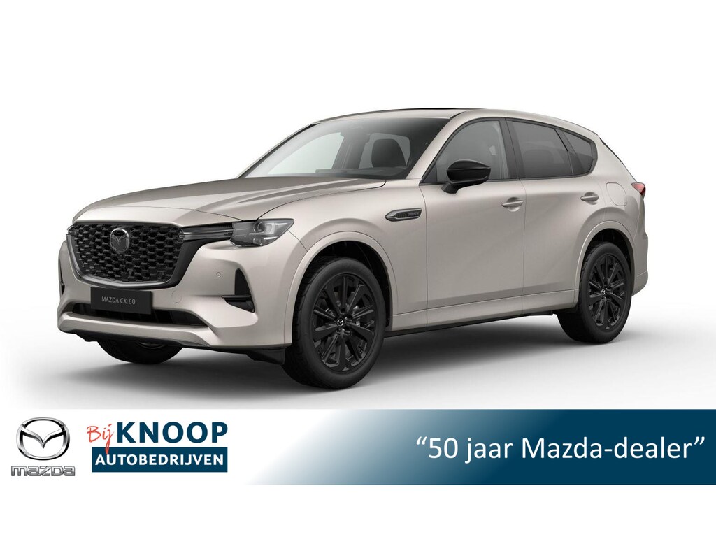 Mazda CX-60 2.5 e-SkyActiv PHEV Homura Plus | Modeljaar 2026| € 3.500,- VOORRAADKORTING!