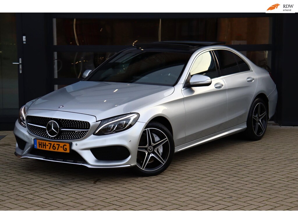 Mercedes-Benz C-klasse 400 4MATIC Prestige | Pano | Elektrische Stoelen | Burmester | Stoelverwarming | Adaptieve Cruise | Leder