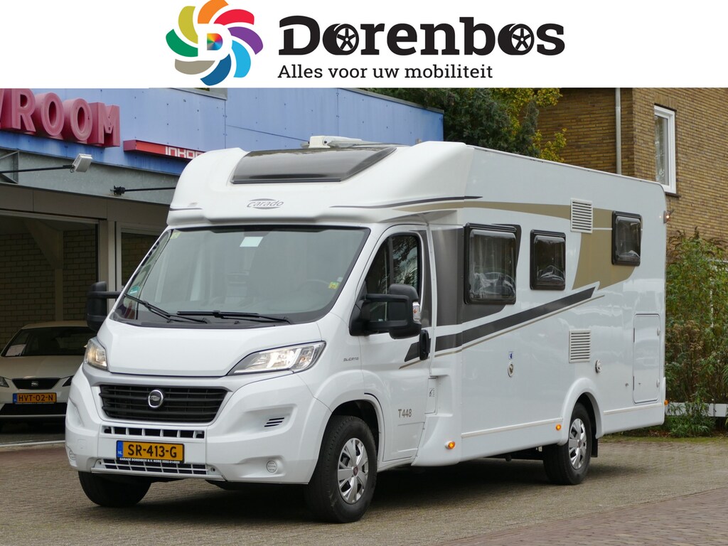 Capron T448 | douche | camera | 4 slaapplaatsen | zonnepaneel