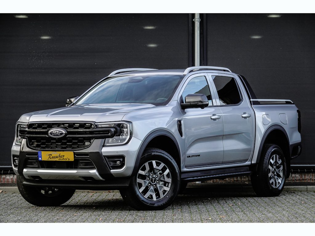 Ford Ranger Wildtrak (Incl. BPM) 2.3PHEV 280Pk Aut. | Plug In Hybride | Double Cab | 5-Persoons | 3.500Kg trekgewicht | Trekhaak | Elek. Rollertop | 18'' | Iconic Silver