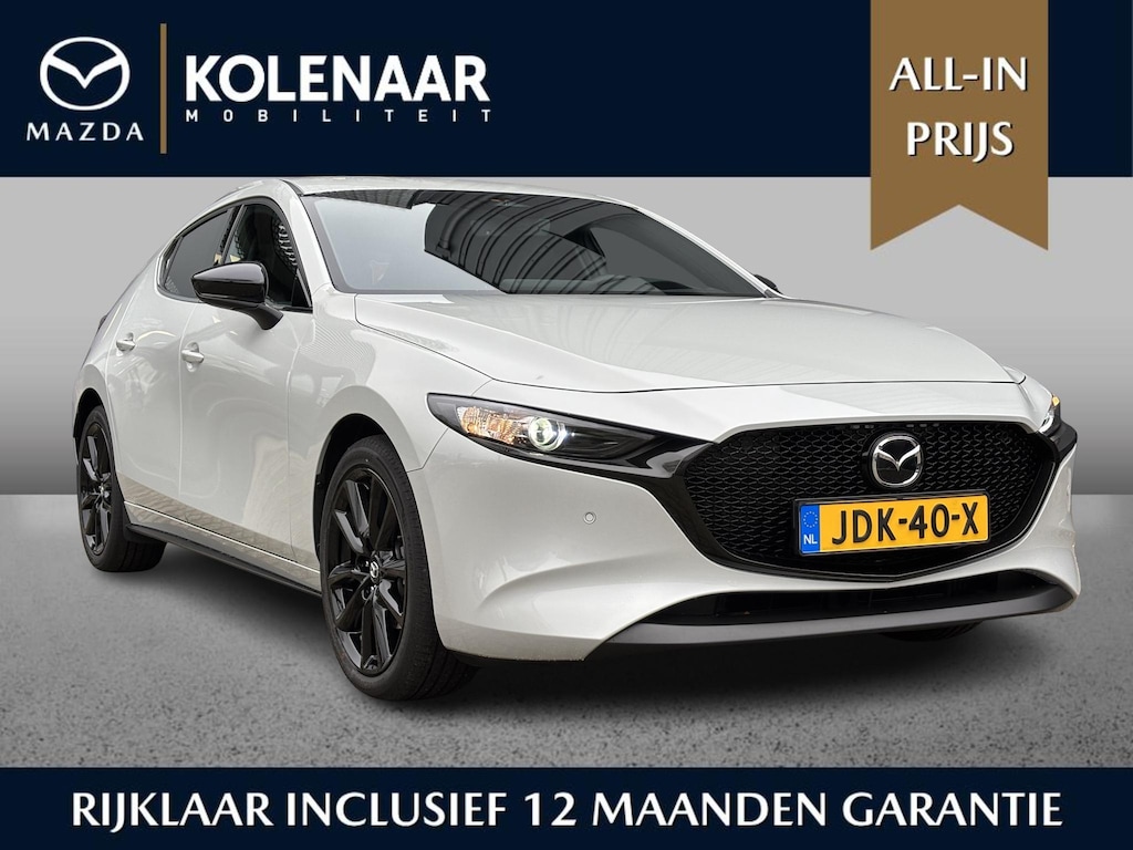 Mazda 3 2.5 e-SkyActiv-G M Hybrid 140 Homura /Demonstratieauto/ACC/CAM/Verwarmde voorstoelen/
