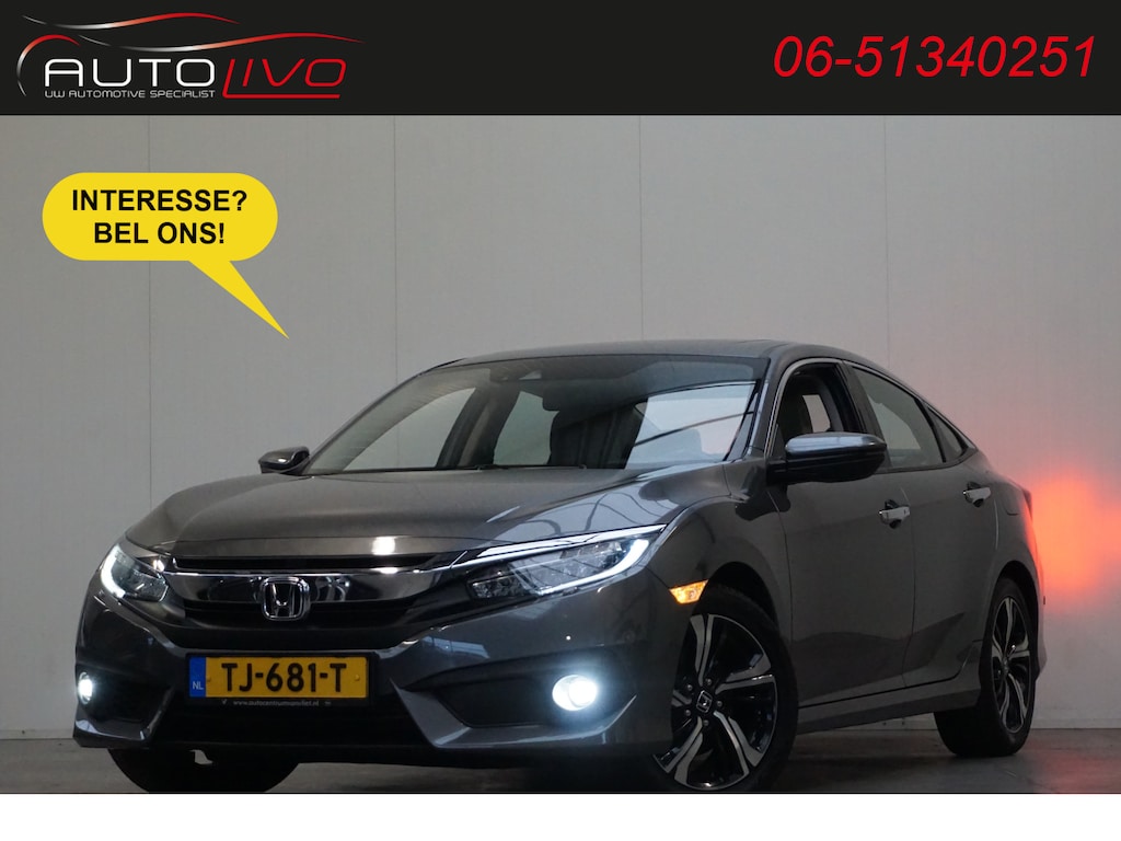 Honda Civic 1.5 i-VTEC Executive NL AUTO! 180 PK! AUTOMAAT! BOM VOL!