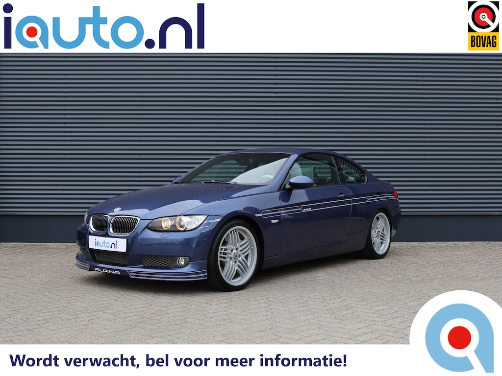 ALPINA B3 Biturbo Coupé Lage kilometerstand/Leder/CC/Alpina blau/PDC/Keyless/Elek. stoelen/19"