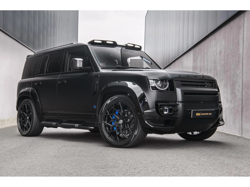 Land Rover Defender P400e 110 S Urban Widebody Full Kit + Retrofit Pano | Leder | Stuurverwarming | Stoelverwarming | Keyless entry