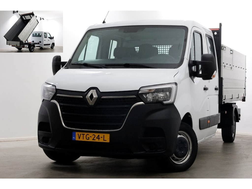 Renault Master T35 2.3 dCi 145pk L3 D.C. Kipper met hoge boorden 01-2023