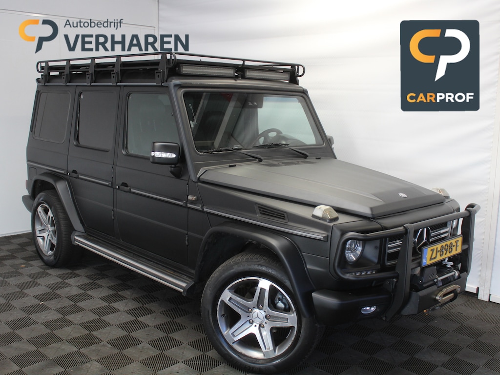 Mercedes-Benz G-klasse 500 St.Wagon CLIMATE | CRUISE | LMV | STOELVERW | NAVI | CARPLAY | LEER