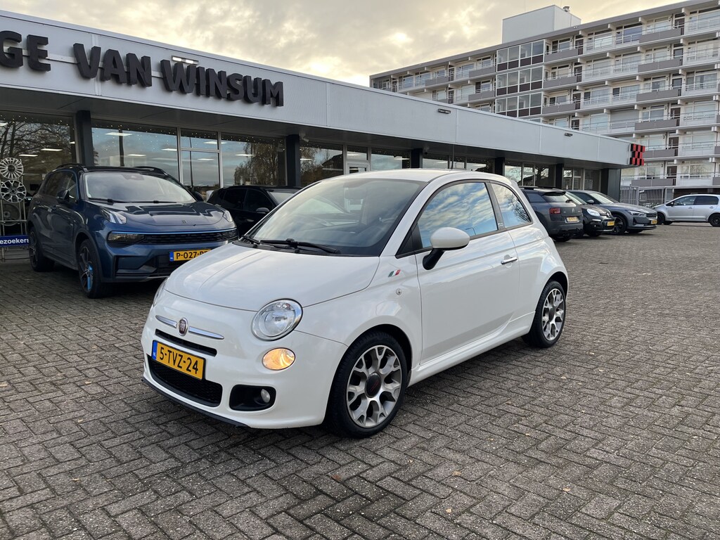 Fiat 500 TwinAir Turbo 500S Sport sportstoelen Lmv Klima Nap