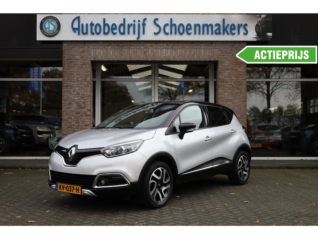 Renault Captur 0.9 TCe Xmod CAMERA TREKHAAK LEER NAVI STOELVERW. CRUISE PDC CLIMA DUO-TONE ENZ!