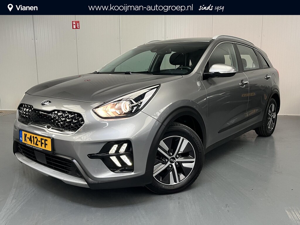 Kia Niro Hybrid 1.6 GDi DynamicLine met Trekhaak, Cruisecontrol, Achteruitrij Camera, Apple Carplay en Android Auto, Navigatie