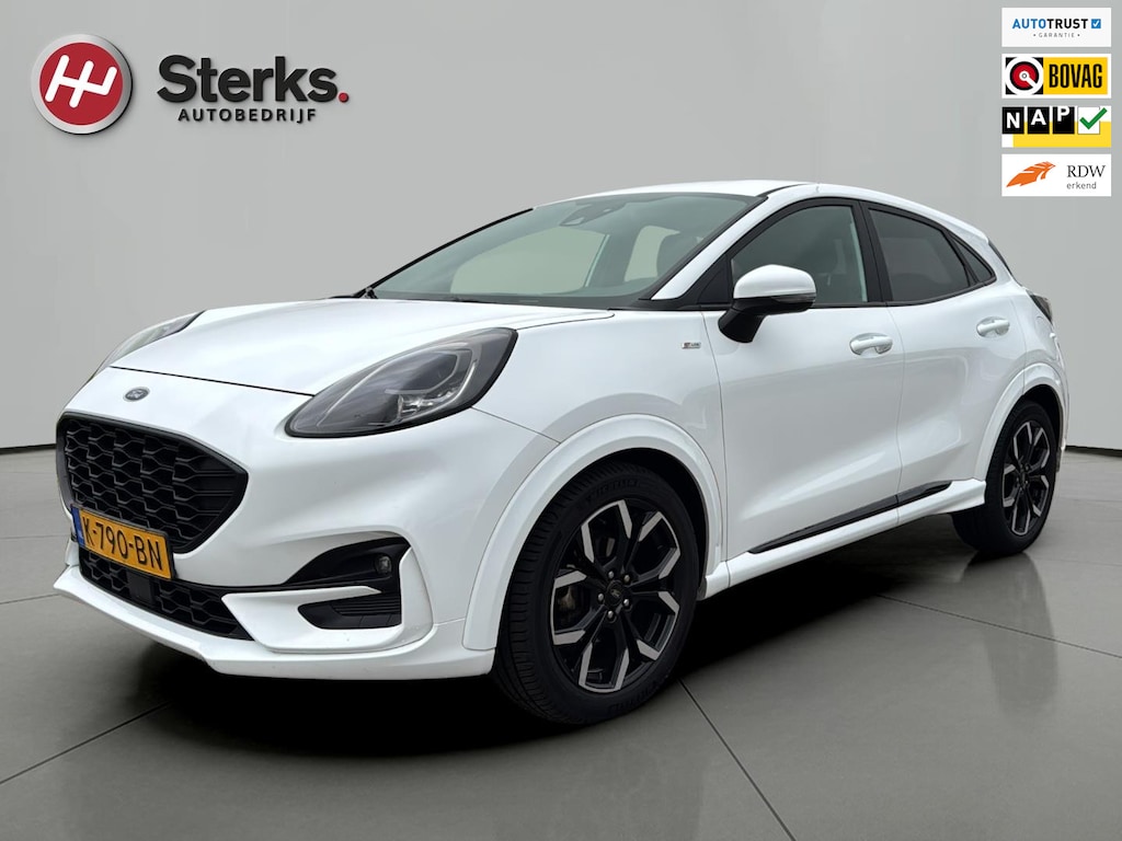 Ford Puma 1.0 EcoBoost Hybrid ST-Line X CARPLAY HALF LEDER PERFECTE STAAT