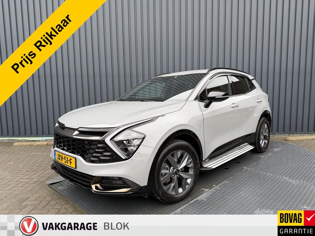 Kia Sportage 1.6 T-GDi Hybrid Dark Edition | LEER | Afnm. Trekhaak | Treeplanken | Rijklaar!!
