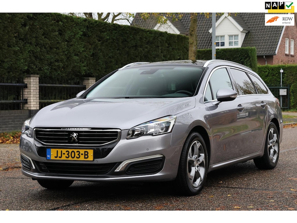 Peugeot 508 SW 1.6 e-THP Blue Lease Executive | PANOI | NAVI | CLIMA | CRUISE | TREKHAAK | NAP | MOOIE GOED ONDERHOUDEN AUTO |