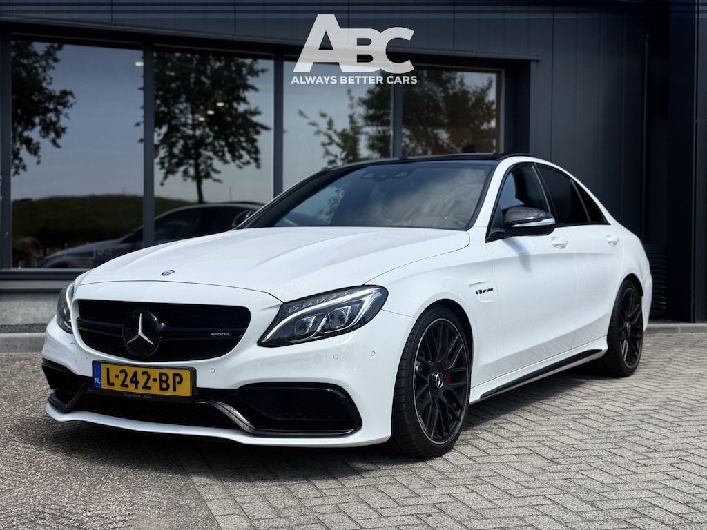Mercedes-Benz C-klasse AMG 63 S Akrapovic HUD Pano