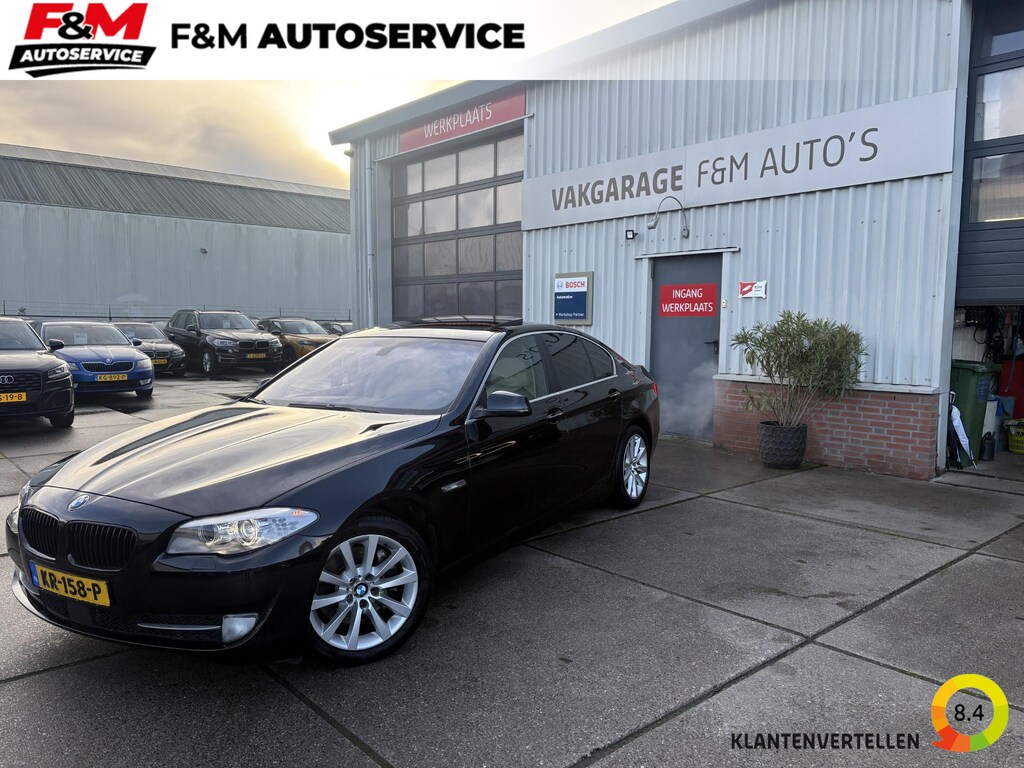 BMW 5-Serie 530i High Executive M Sport Memory, stoelverwarming, schuifdak, camera