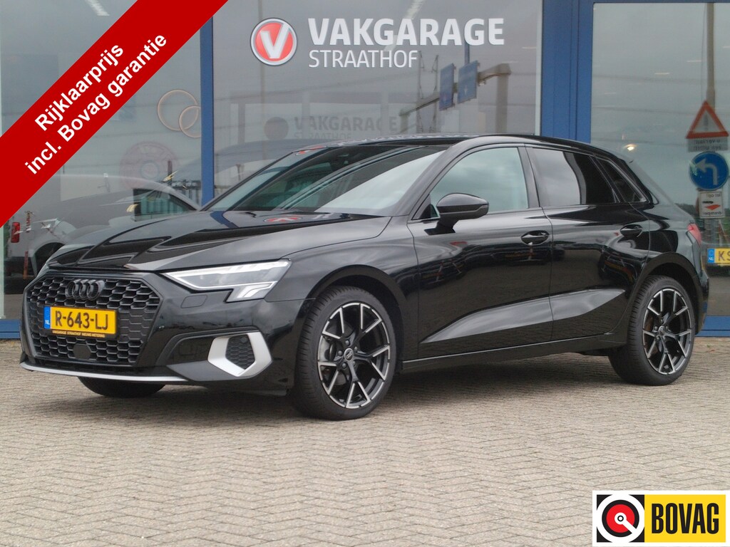 Audi A3 Sportback 30 TFSI Advanced Edition, Automaat / Carplay + Android Auto / Full LED / Adaptive Cruise / PDC / Sportstoelen / 17' LMV