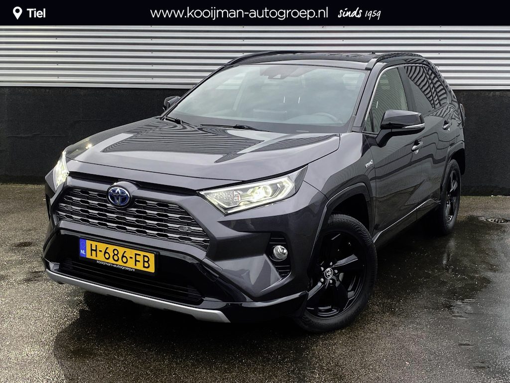 Toyota RAV4 2.5 Hybrid Bi-Tone Stoelverwarming, JBL premium audio, parkeersensoren v&a, achteruitrij camera, ACC, keyless, navigatie, Apple CarPlay/Android Auto