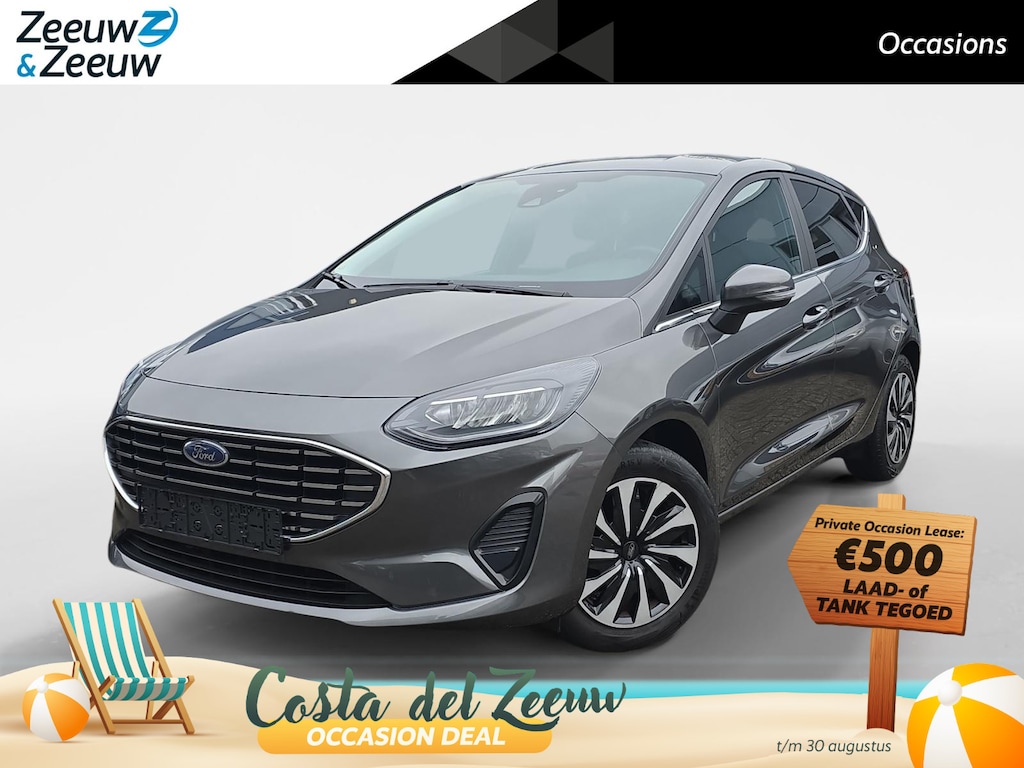 Ford Fiesta 1.0 EcoBoost Titanium | Android Auto/ Apple Carplay | Winterpakket | Parkeersensoren achter | Led koplampen | 12 maanden garantie