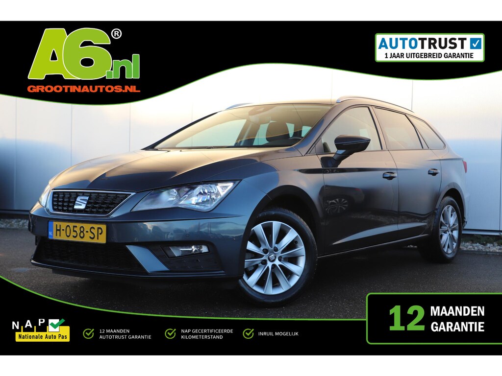 SEAT Leon ST 1.0 TSI Style Ultimate Edition Trekhaak Navigatie Achteruitrijcamera Carplay Android 16 inch LMV Lane Assist Climate Cruise Control