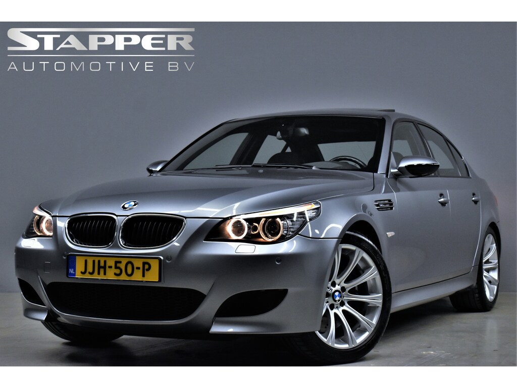 BMW M5 LCI V10 507pk SMG Dealer OH Topconditie! Schuifdak/Head-up/Keyless/Navi/Xenon/Led/Leer