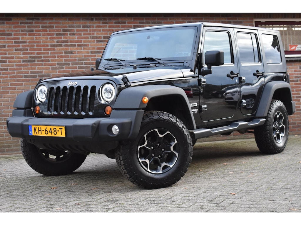 Jeep Wrangler Unlimited 3.8 Sport, LPG G3 '08 Softtop Airco Cruise Inruil mogelijk