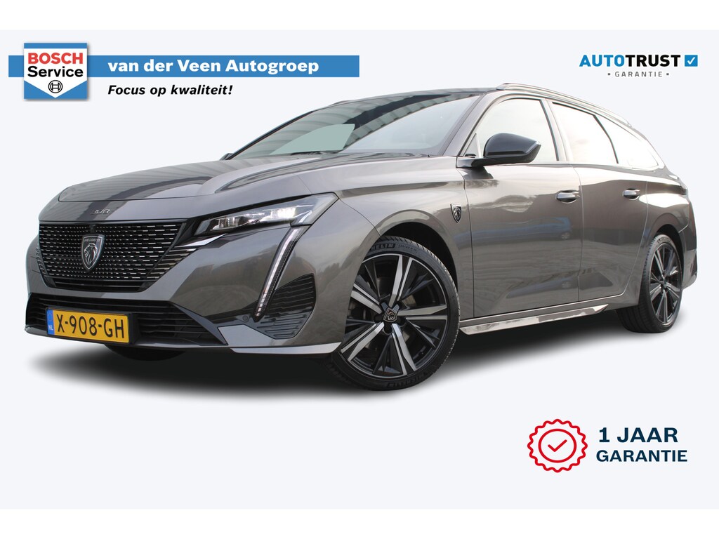 Peugeot 308 SW 1.2 PureTech GT | Incl. 12 maanden garantie | Adaptieve cruise control | Climate control | Apple carplay | Massage stoelen | Stoel/stuurverwarming | Lane assist | 360° camera | Navigatie | DAB |