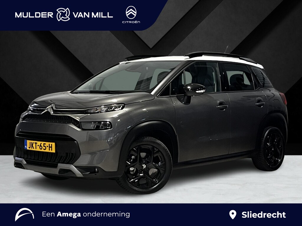 Citroën C3 Aircross Shine Pack 1.2 Turbo 110pk | LEDER | STOELVERW. | KEYLESS ENTRY | HEAD-UP DISPLAY | 17" LM-VELGEN | NAVI | CAMERA | ALL-SEASONBANDEN | MAX
