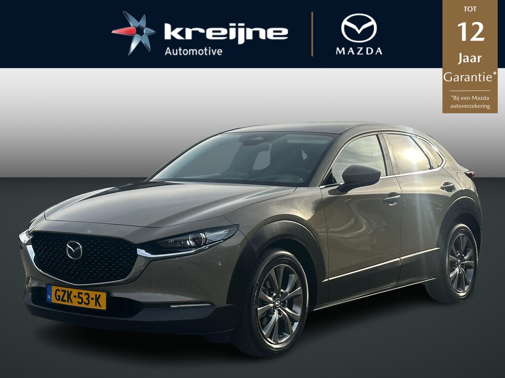 Mazda CX-30 2.0 e-SkyActiv-X M Hybrid Exclusive-line | Automaat | Lederen Bekleding | 186PK | Rijklaarprijs!