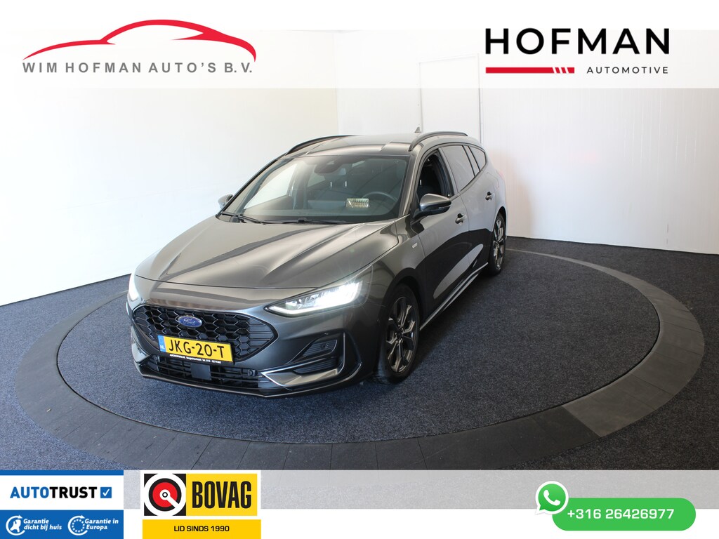 Ford Focus Wagon 1.0 EcoBoost 168 PK Hybrid ST Line Camera Winterpack Head-Up Navi Dhoek
