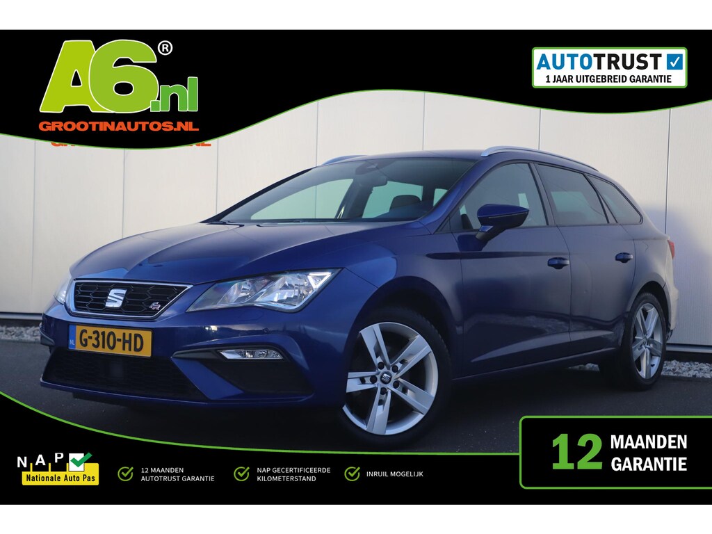 SEAT Leon ST 1.0 TSI FR Business Intense 116PK Virtual Keyless 17 inch Navigatie Achteruitrijcamera Stoelverwarming Sfeerverlichting Adaptive Cruise Parkeersensor Beats Audio