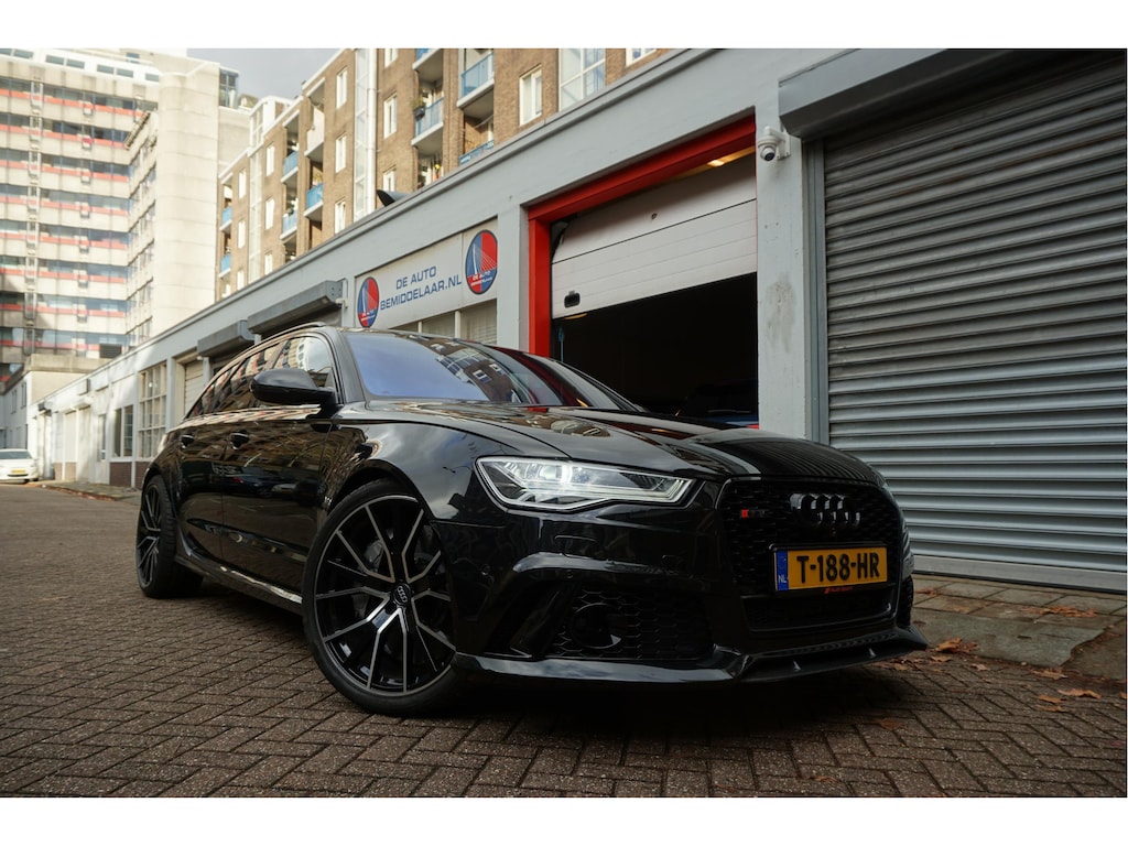 Audi RS6 A6 Avant 4.0 TFSI quattro performance Pro Line Plus | Luchtvering | HUD | Night Vision | Adaptive Cruise | Apple Carplay |