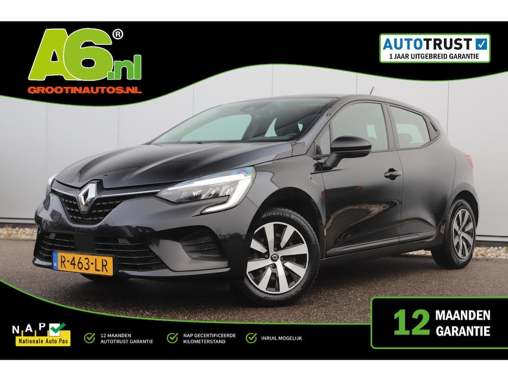Renault Clio 1.0 TCe 90 Equilibre 6-Bak Navigatie Carplay Android Airco Cruise Control Rijstrooksensor Parkeersensor