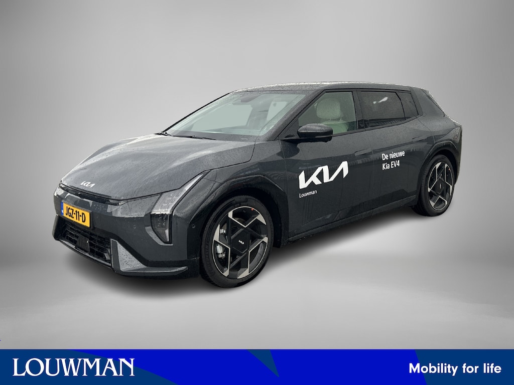 Kia EV4 GT-PlusLine 81.4 kWh | Navigatie | Half-leder | Panoramadak