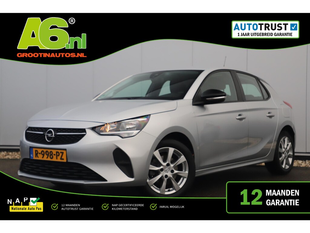 Opel Corsa 1.2 Edition 102PK 16 inch LMV Carplay Android Navigatie Airco Cruise Parkeersensor