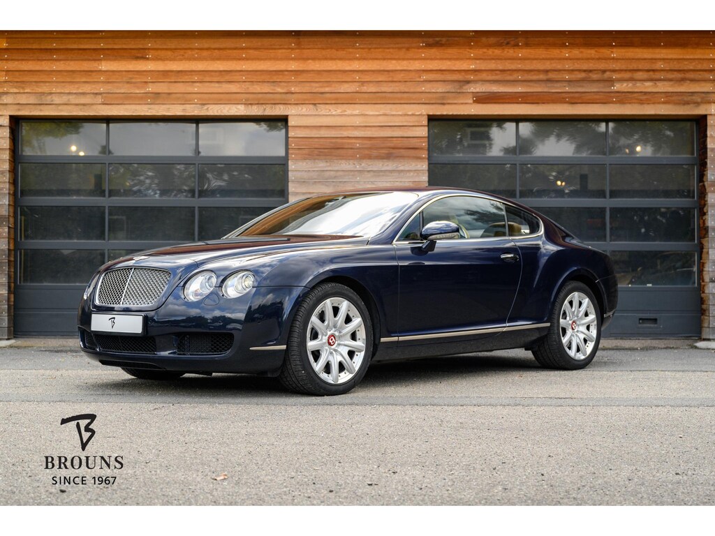 Bentley Continental GT 6.0 W12 560pk | Blauw/Beige | NL Auto