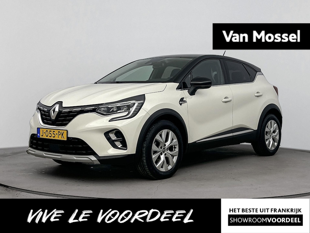 Renault Captur 1.0 TCe 100 Intens | Achteruitrijcamera | Apple CarPlay/Android Auto | Cruise Control | Climate Control | Grootlichtassistent | Half-Leder | Keyless |