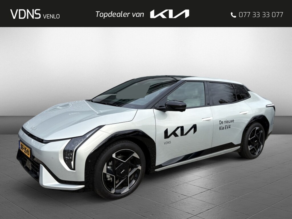 Kia EV4 Fastback GT PlusLine 81,4KWH '' per direct beschikbaar '' lage bijtelling