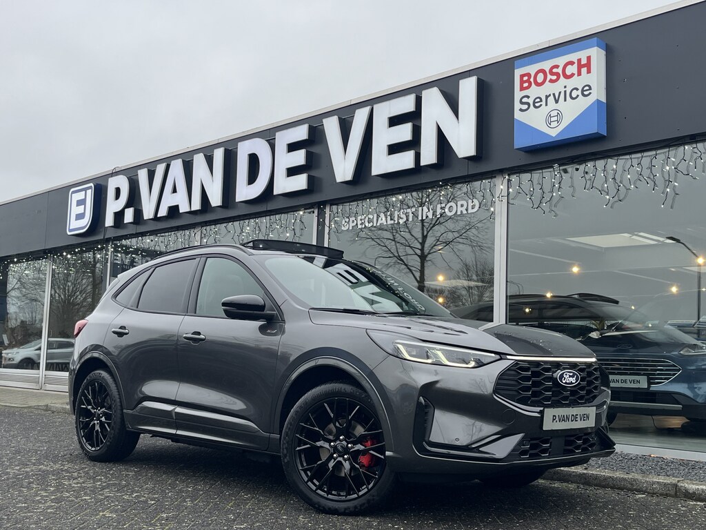 Ford Kuga 2.5 PHEV ST-Line X Black Package 243pk e-CVT Automaat | NIEUWSTE MODELUPDATE MET BLUECRUISE EN CONNECTIVITY | 0911 | Leverbaar in meerdere kleuren | Full Options | Pano | Blue Cruise | Black Package | E-Trekhaak | Panodak | Coast-to-Coast Matrix