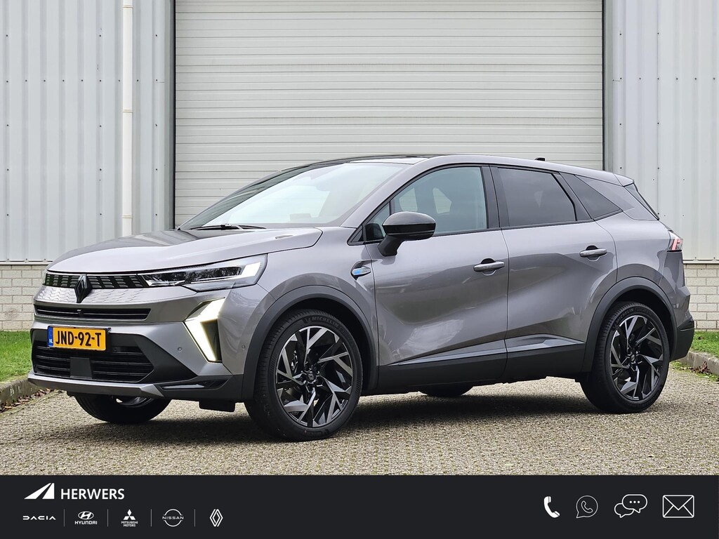 Renault Symbioz 1.8 E-Tech full hybrid 160 esprit Alpine / Harman Kardon Audio / Solarbay Panoramadak / Adaptief Cruise Control / 360 Graden Camera / Elektrische Stoelen / Elektrische Achterklep / Google Navigatie / Stoel & Stuurverwarming / Voorruit Verwarming /