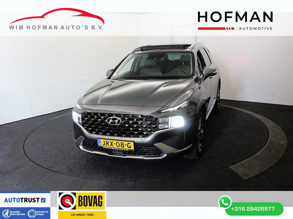 Hyundai Santa Fe 1.6 T-GDI PHEV 266Pk Premium Sky 7p. Pano Cam El-Stoelen + Aklep Dhoek
