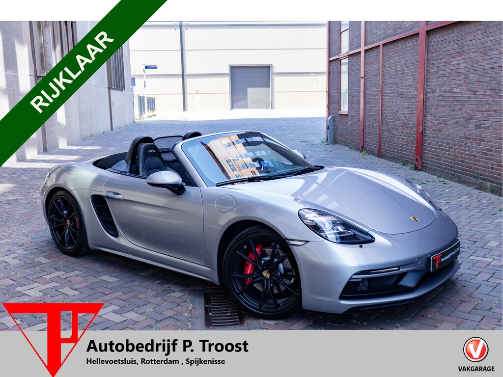 Porsche 718 Boxster 2.5 GTS Sportchrono|Sportuitlaat|Apple carplay|Alarm klasse 3|Achteruitrijcamera|20 Inch Concaver|Bose audio|Stoelverwarming|Parkeersensoren rondom